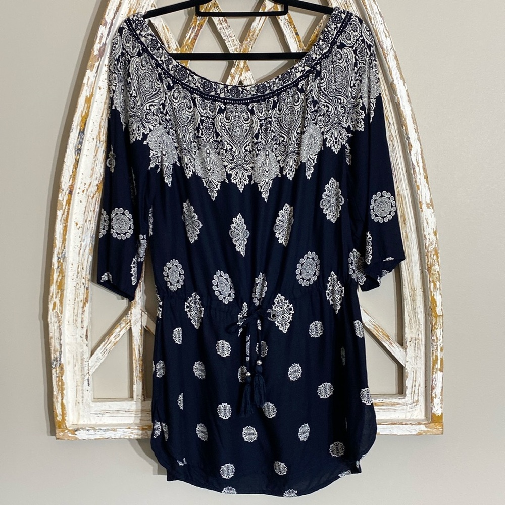 Blue Island swim coverup